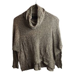 AllSaints Japanese Yarn Wool Silk Sweater Lightweight Size 0 EUC